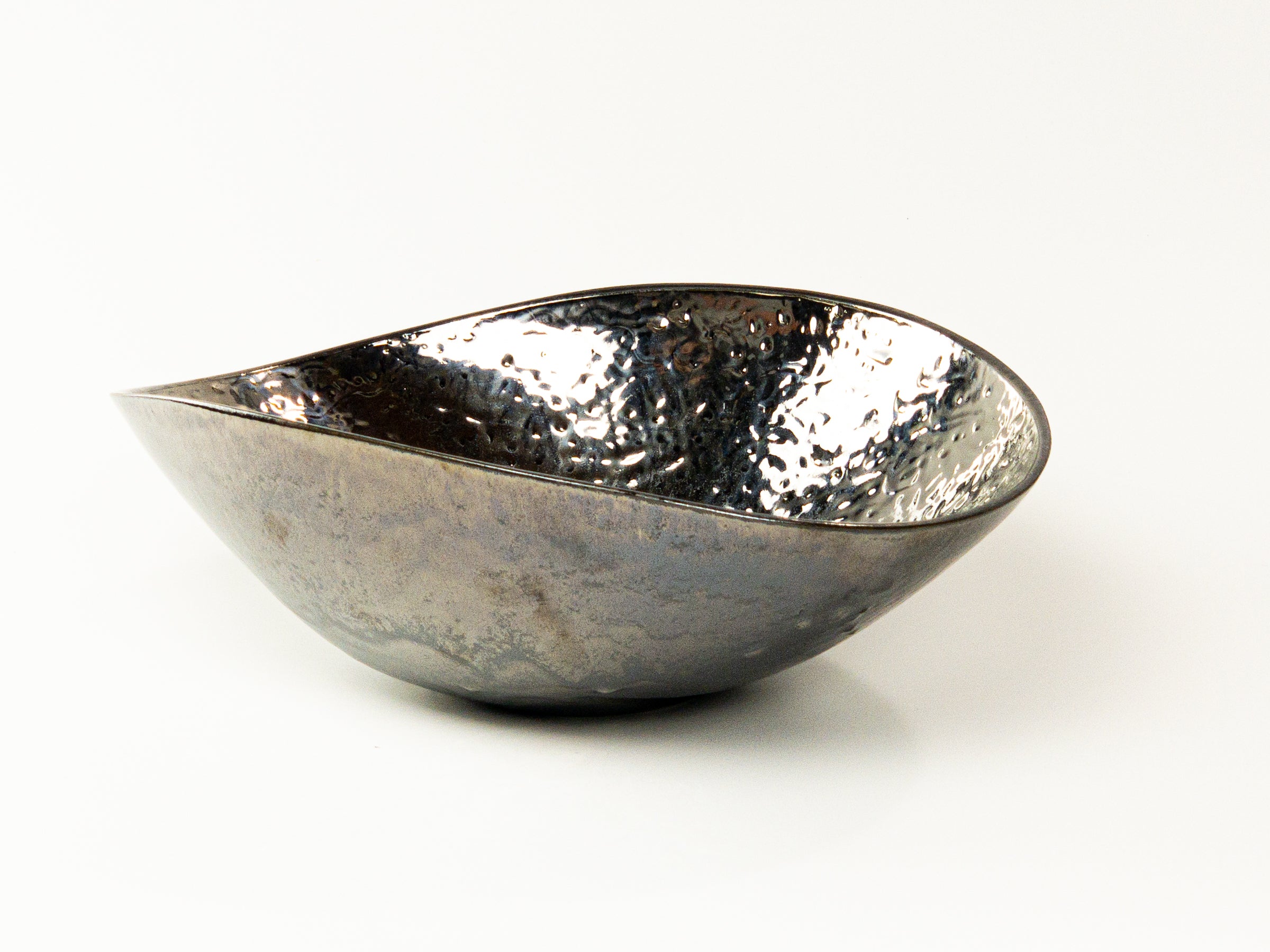 Vespers in Bronze — JeanElton EllipticalBowl in Gold & Metallic, side view