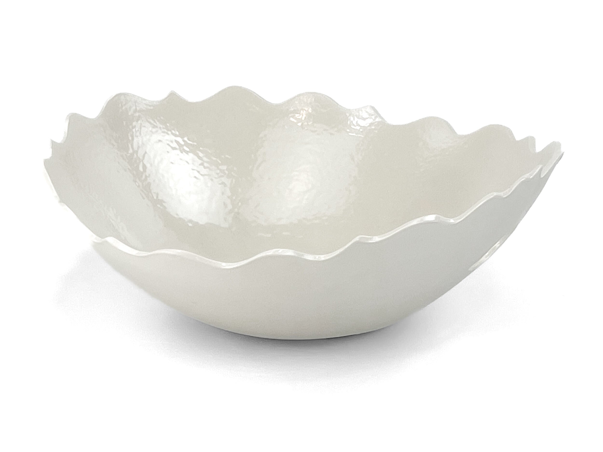 Moonlet — JeanElton EllipticalBowl in Neutral & Earth, three-quarter view