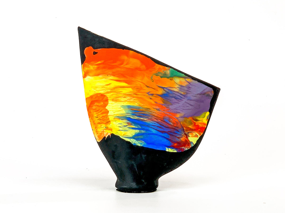 Jibsail III — JeanElton SailVase in Multi-Color, front view