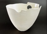 Sweet Tooth II — JeanElton TallVase in Neutral & Earth, front view